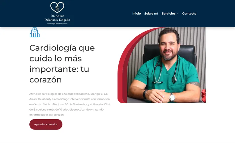 Sitio del Dr. Anuar Delahanty, cardiólogo intervencionista en Durango